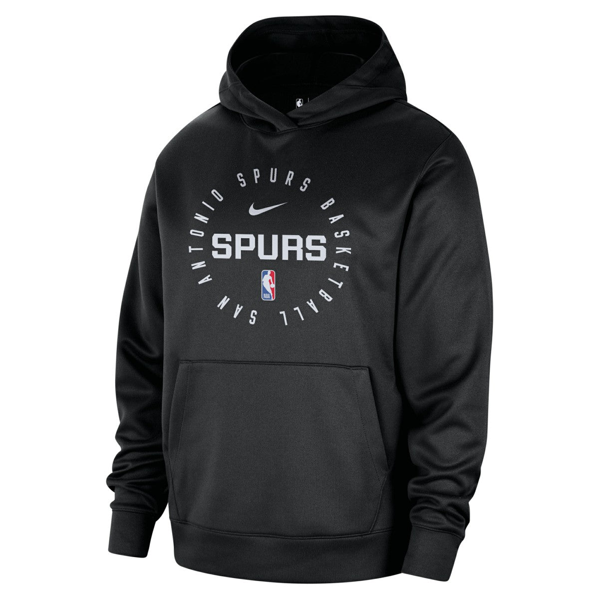 San Antonio Spurs 2024/25 Spotlight On-Court Practice Performance Pullover Hoodie - Black online