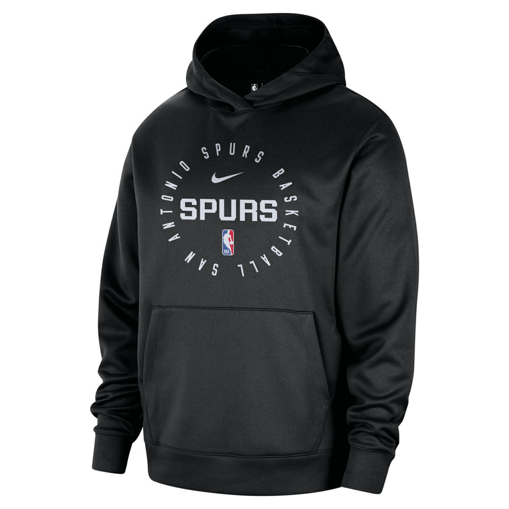 San Antonio Spurs 2024/25 Spotlight On-Court Practice Performance Pullover Hoodie - Black online