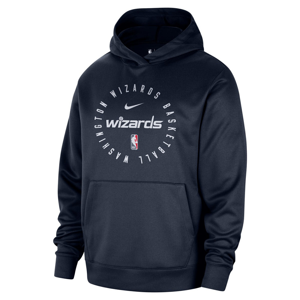 Washington Wizards 2024/25 Spotlight On-Court Practice Performance Pullover Hoodie - Navy discount