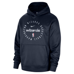 Washington Wizards 2024/25 Spotlight On-Court Practice Performance Pullover Hoodie - Navy discount