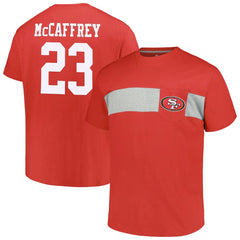 Christian McCaffrey San Francisco 49ers Big & Tall T-Shirt - Scarlet for sale