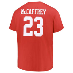 Christian McCaffrey San Francisco 49ers Big & Tall T-Shirt - Scarlet for sale
