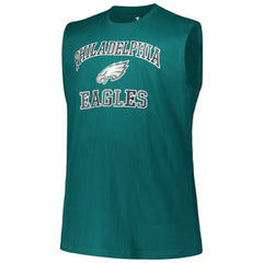 Jalen Hurts Philadelphia Eagles Big & Tall Muscle Tank Top - Midnight Green sale