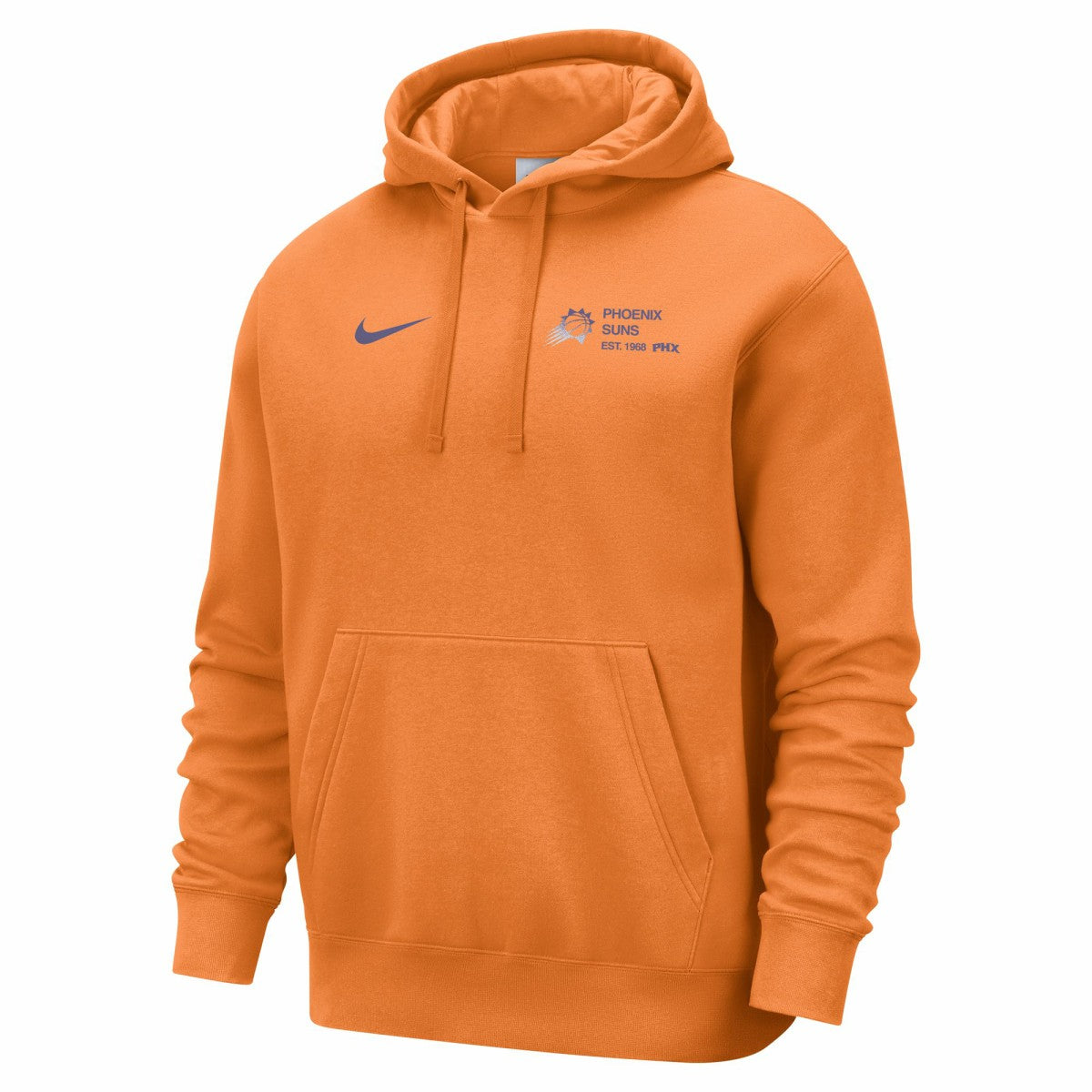 Phoenix Suns Courtside Club Pullover Hoodie - Orange outlet