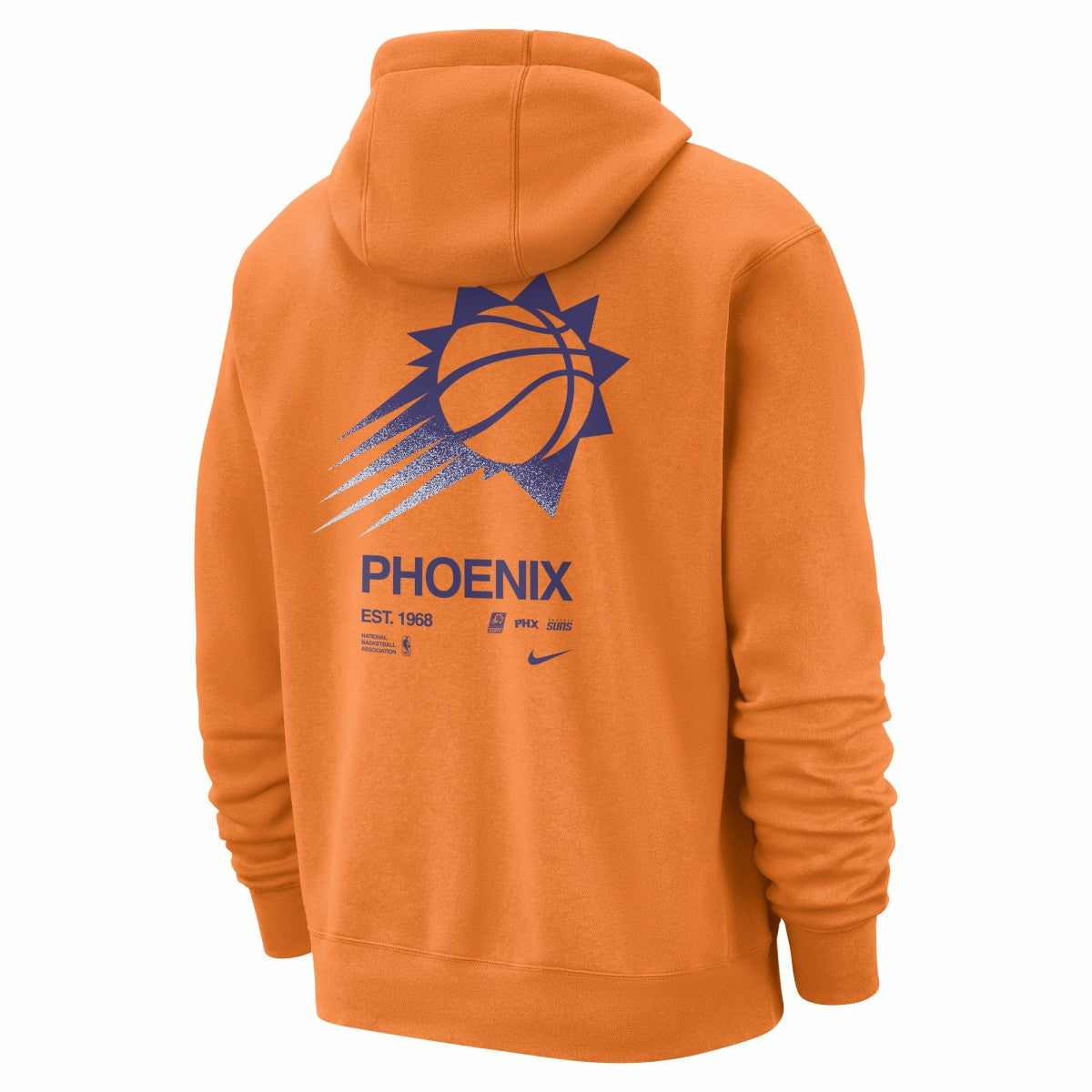 Phoenix Suns Courtside Club Pullover Hoodie - Orange outlet