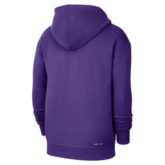 Los Angeles Lakers Courtside Standard Issue Premium Performance Pullover Hoodie - Purple for sale