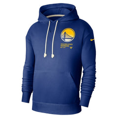 Golden State Warriors Courtside Standard Issue Premium Performance Pullover Hoodie sale - Royal sale