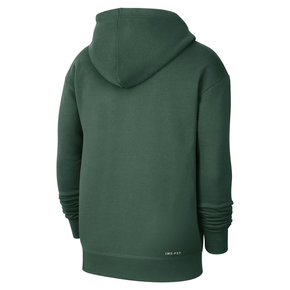 Milwaukee Bucks Courtside Standard Issue Premium Performance Pullover Hoodie - Hunter Green on sale