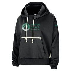 Boston Celtics Women's Courtside Standard Issue Performance Pullover Hoodie - Black online