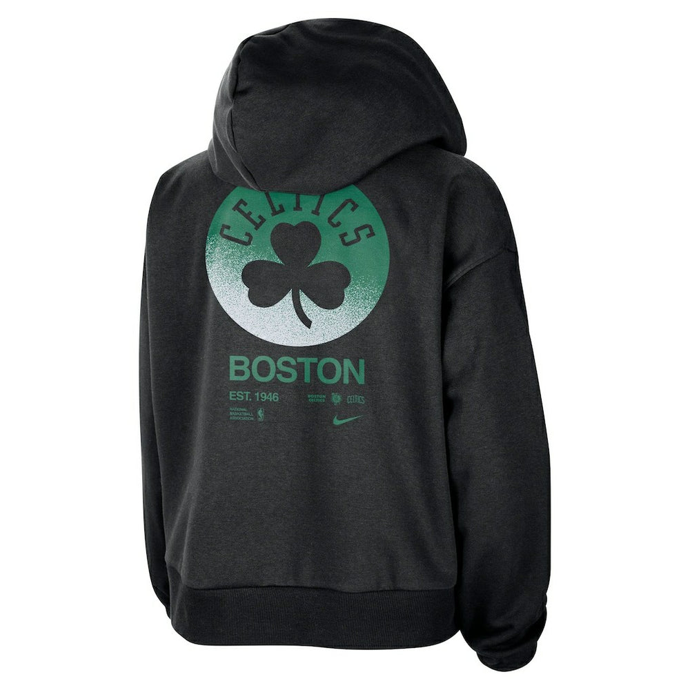 Boston Celtics Women's Courtside Standard Issue Performance Pullover Hoodie - Black online
