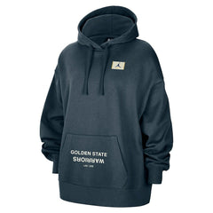 Golden State Warriors Jordan Brand Women's Courtside Statement Edition Oversize Pullover Hoodie sale - Navy cheap