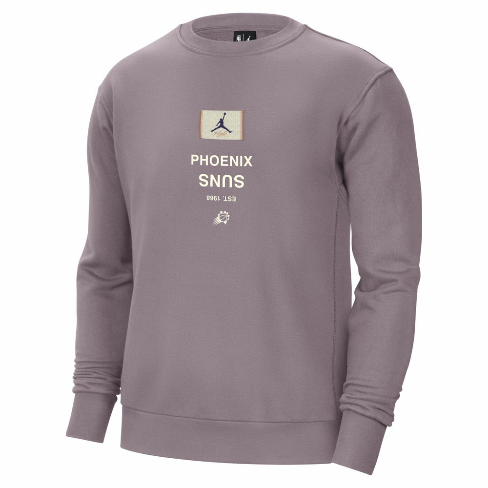 Phoenix Suns Jordan Brand Courtside Statement Edition Heavyweight Pullover Sweatshirt - Purple shop