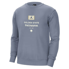 Golden State Warriors Jordan Brand Courtside Statement Edition Heavyweight Pullover Sweatshirt sale - Blue outlet