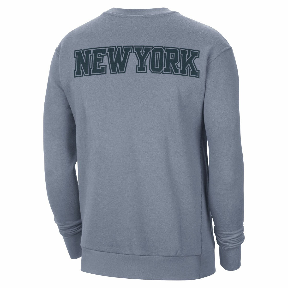 New York Knicks Jordan Brand Courtside Statement Edition Heavyweight Pullover Sweatshirt - Blue discount