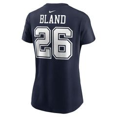 DaRon Bland Dallas Cowboys Women's Player Name & Number T-Shirt - Navy sale