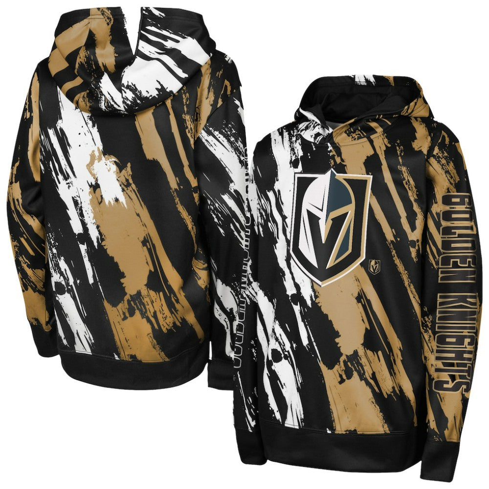 Vegas Golden Knights Preschool Master Snipe Pullover Hoodie - Black Hoodies