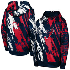Washington Capitals Preschool Master Snipe Pullover Hoodie - Red Hoodies