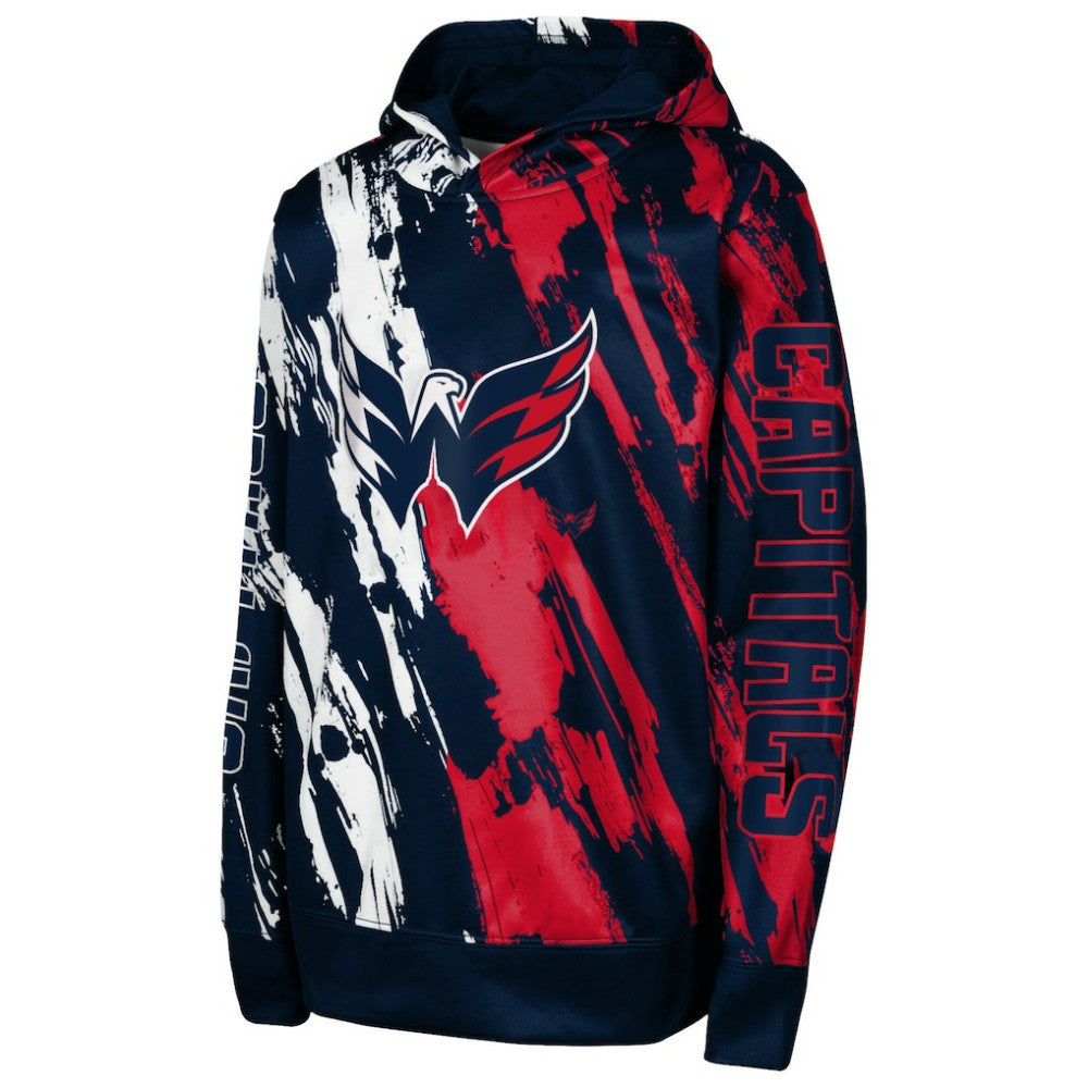 Washington Capitals Preschool Master Snipe Pullover Hoodie - Red Hoodies