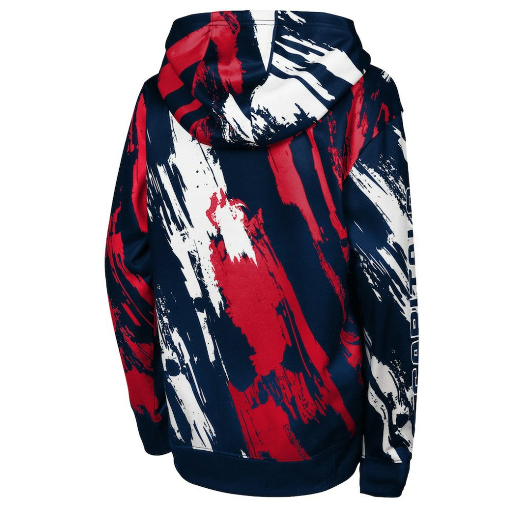 Washington Capitals Preschool Master Snipe Pullover Hoodie - Red Hoodies