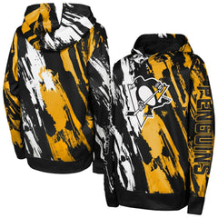 Pittsburgh Penguins Preschool Master Snipe Pullover Hoodie - Black Hoodies