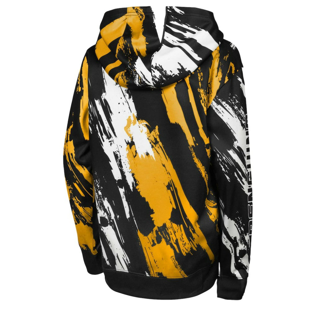 Pittsburgh Penguins Preschool Master Snipe Pullover Hoodie - Black Hoodies