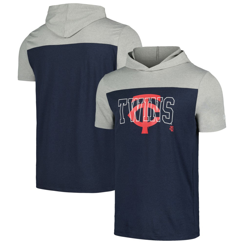 Minnesota Twins Active Brushed Hoodie T-Shirt Navy