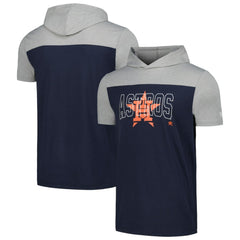Houston Astros Active Brushed Hoodie T-Shirt Navy