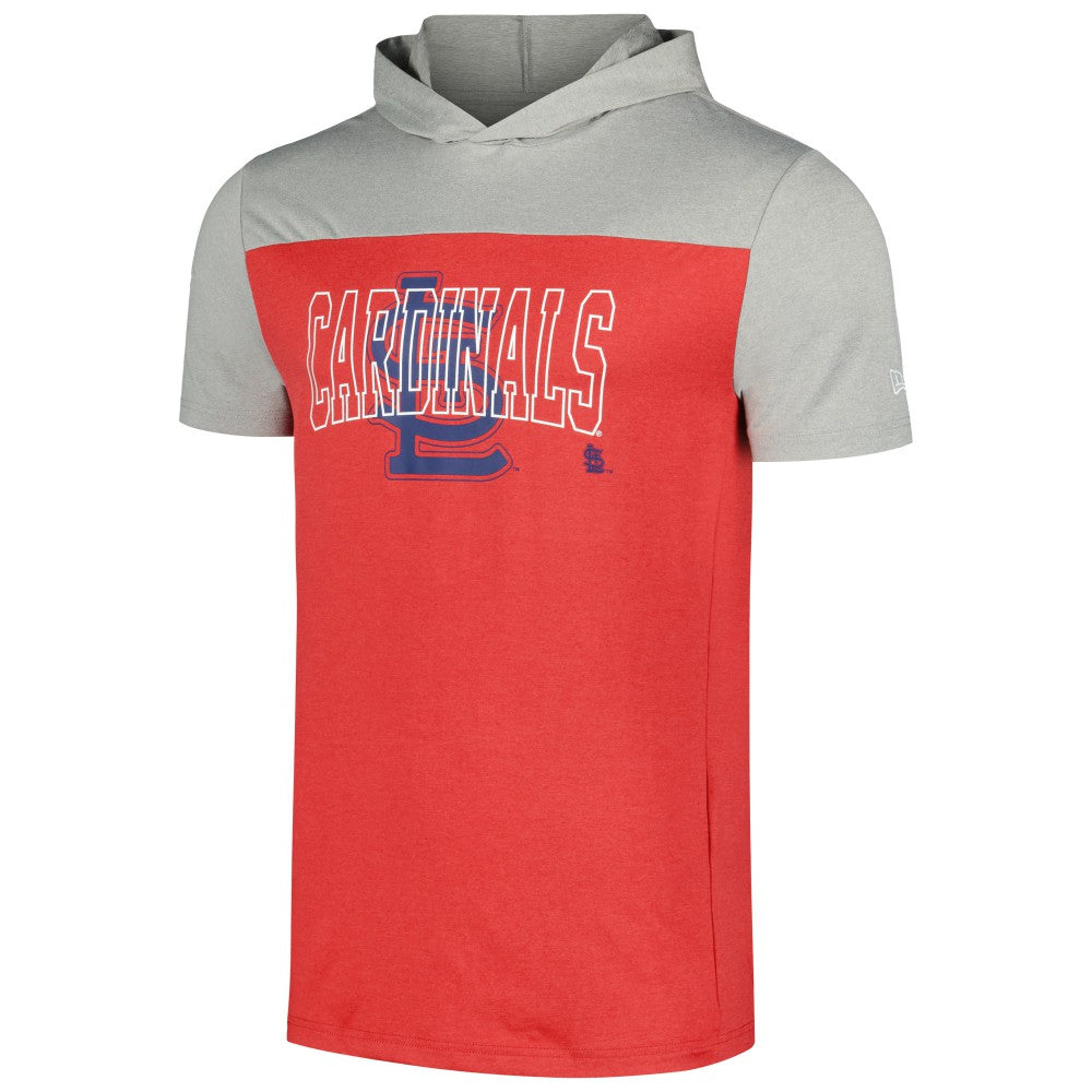 St. Louis Cardinals Active Brushed Hoodie T-Shirt Red