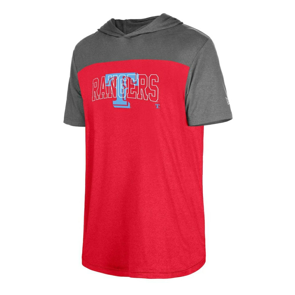Texas Rangers Active Brushed Hoodie T-Shirt Red