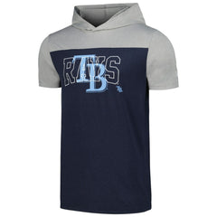 Tampa Bay Rays Active Brushed Hoodie T-Shirt Navy