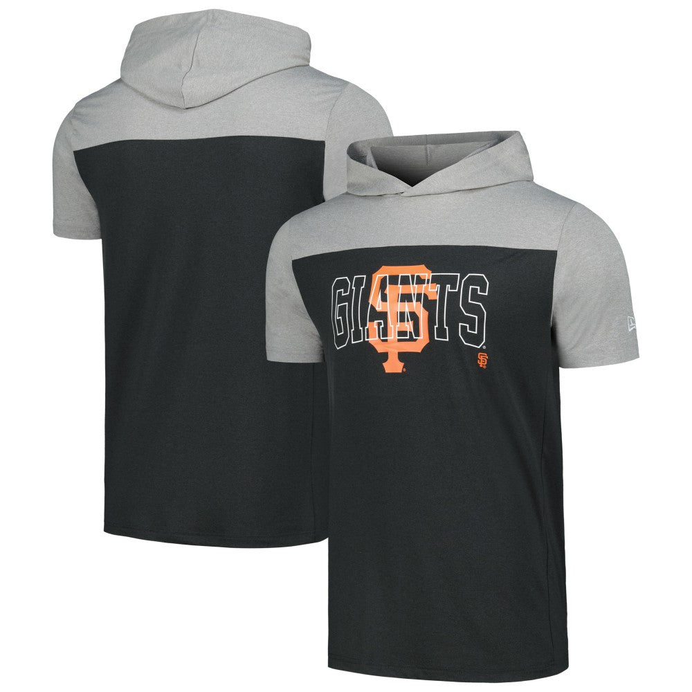 San Francisco Giants Active Brushed Hoodie T-Shirt Black