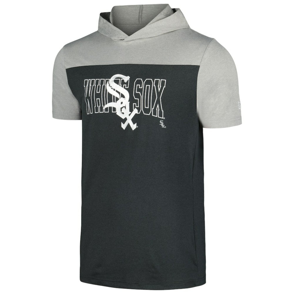 Chicago White Sox Active Brushed Hoodie T-Shirt Black