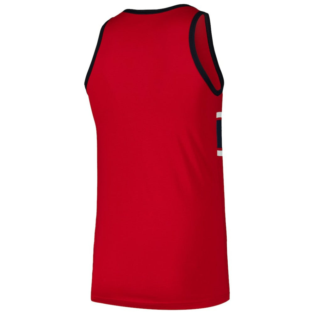 Cleveland Guardians Jersey Ringer Tank Top Red