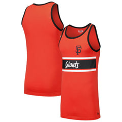 San Francisco Giants Jersey Ringer Tank Top Orange