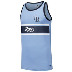 Tampa Bay Rays Jersey Ringer Tank Top Light Blue