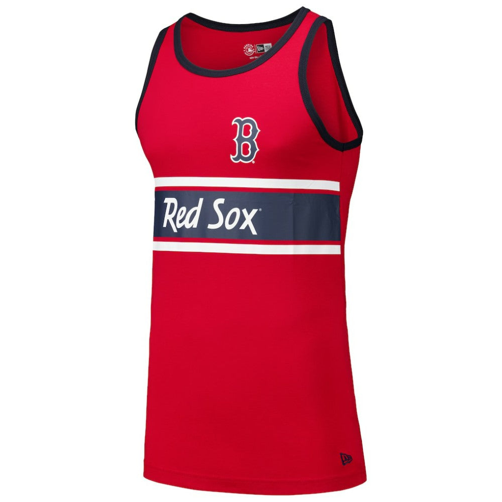 Boston Red Sox Jersey Ringer Tank Top Red