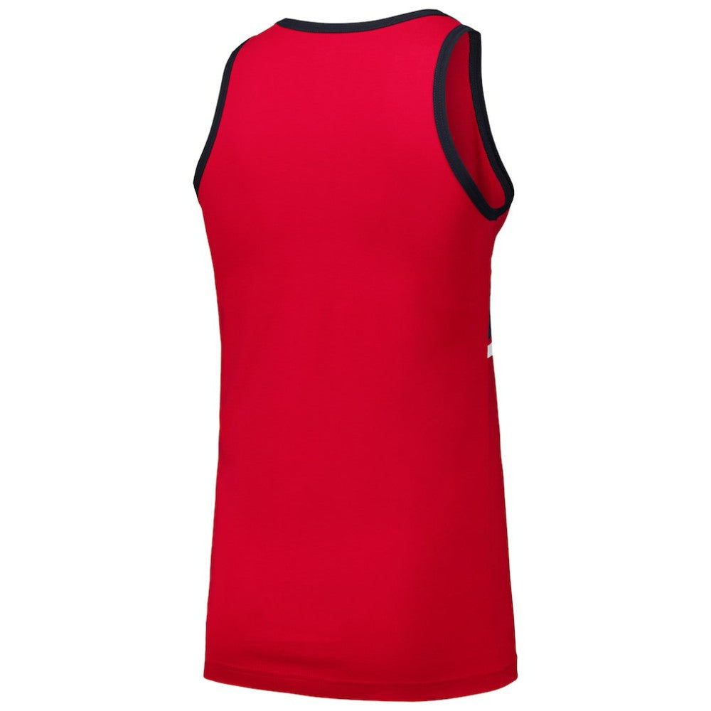 Boston Red Sox Jersey Ringer Tank Top Red
