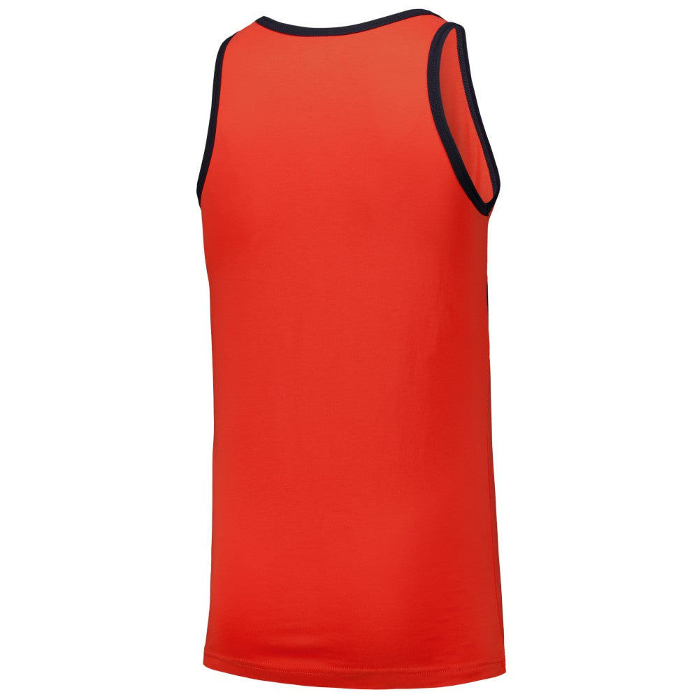 Houston Astros Jersey Ringer Tank Top Orange