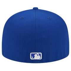 Miami Marlins White Logo 59FIFTY Fitted Hat Royal