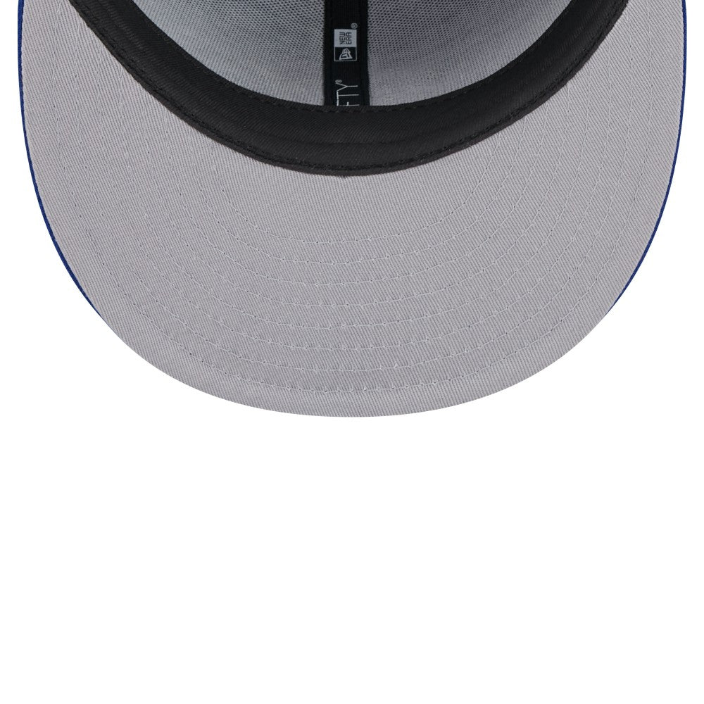 Miami Marlins White Logo 59FIFTY Fitted Hat Royal