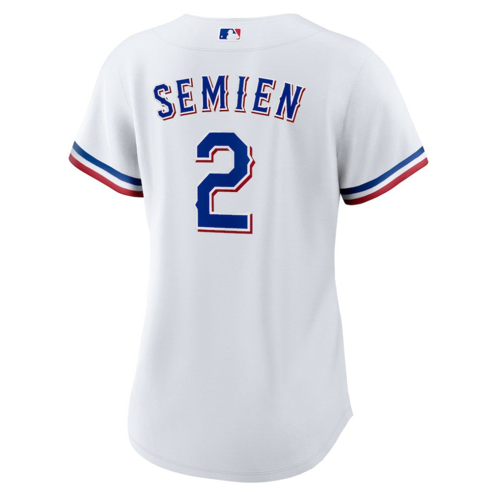 Marcus Semien Texas Rangers Women's Home Replica Player Jersey White