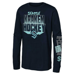 Seattle Kraken Youth Deep Sea Blue - Navy
