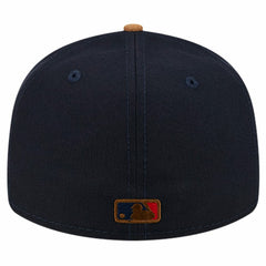 Boston Red Sox Team Suede Visor Low Profile 59FIFTY Fitted Hat Navy