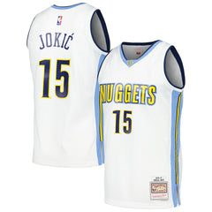 Nikola Jokic Denver Nuggets 2016/17 Throwback Swingman Jersey sale - White outlet