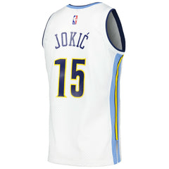 Nikola Jokic Denver Nuggets 2016/17 Throwback Swingman Jersey sale - White outlet