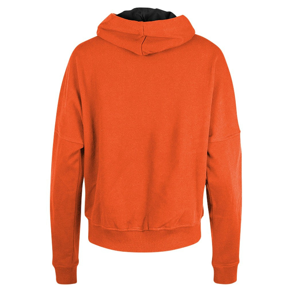 Cincinnati Bengals New Era Women's Boxy Pullover Hoodie - Orange on sale