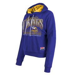 Minnesota Vikings New Era Women's Boxy Pullover Hoodie - Purple online