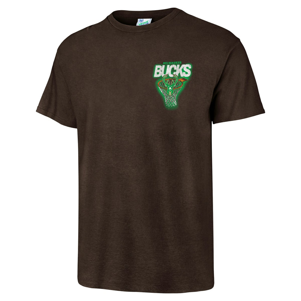 Milwaukee Bucks '47 Vintage Tubular Dagger Tradition Premium T-Shirt - Brown shop