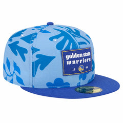 Golden State Warriors Palm Fronds 2-Tone 59FIFTY Fitted Hat sale - Royal cheap