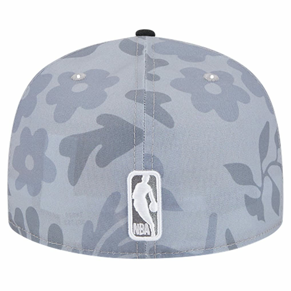 Chicago Bulls Palm Fronds 2-Tone 59FIFTY Fitted Hat - Gray sale